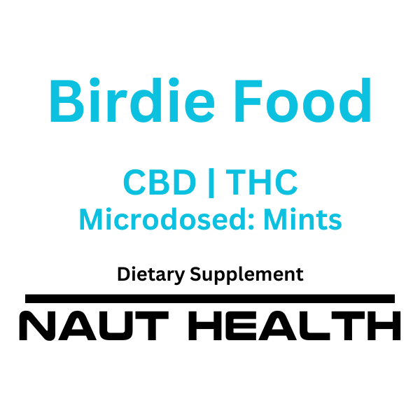 
                  
                    Birdie Food: CBD | THC Mints
                  
                