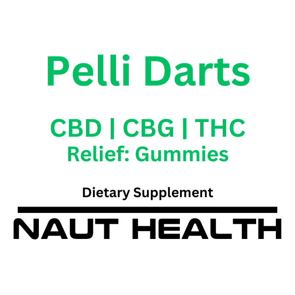 Pelli Darts: CBD | CBG | THC Gummies